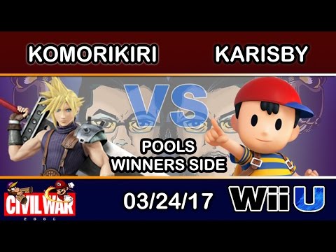 2GGC: Civil War - 2GG | komorikiri (Sonic) Vs. Karisby (Ness) Pools Winners Side