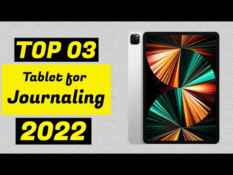 TOP 03: Best Tablet for Journaling 2022