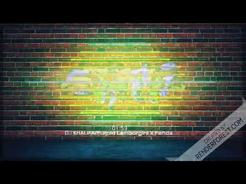 Skrillex Purple Lamborgini Vs Desiigner Panda (DJ KHALIFA)