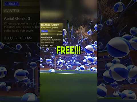 100% FREE Goal Explosions in Rocket League