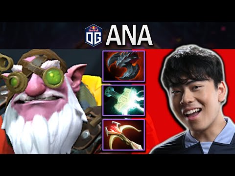 OG.ANA SMURF SNIPER WITH 35 KILLS - DOTA 2 7.30 GAMEPLAY