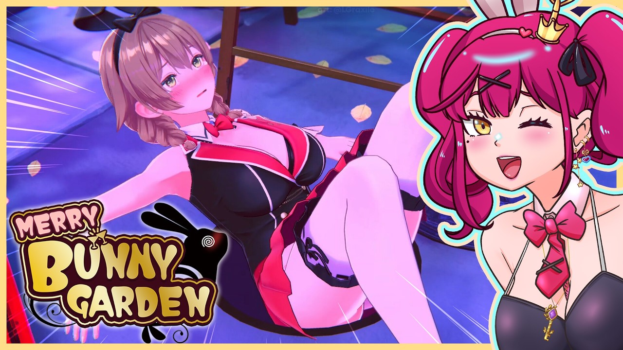 🔴【MERRY BUNNY GARDEN】 Guiding Drunk Girls Home Safely (Hopefully)... 🐇💕