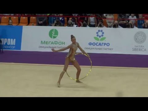 Alexandra Soldatova Hoop Final-Grand Prix Moscow 2016
