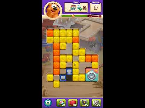 Toon Blast Level 7586 - NO BOOSTERS 🐻🐺🐱 | SKILLGAMING ✔️