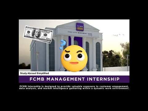 FCMB Management Internship 2025 – Now Open!
