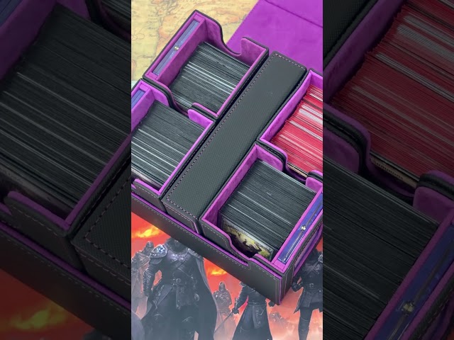 Vídeo relacionado con Azyvum MTG Deck Box, caja de almacenamiento magnética para 2300 tarjetas, Commander Display TCG Box, Commander Cards Deck Box with 4 Compatibles Card Divider