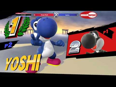 Sm4shburger 11: Koopa Clyde (Yoshi/Lucas) vs Suarez (Yoshi)