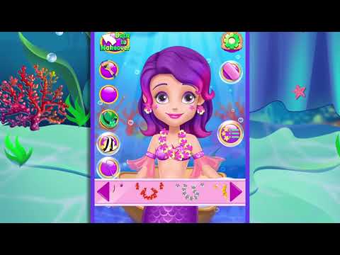 Mermaid Princess Waxing, Hair  Video