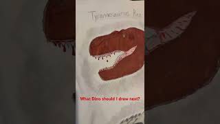 What Dino should I draw next?! #dinosaurs #art #drawing