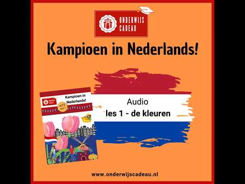 De kleuren – Woordenschat NT2 Les 1 | Kampioen in Nederlands! Deel 1
