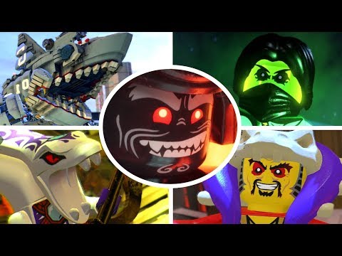 The LEGO Ninjago Movie Videogame - All Bosses