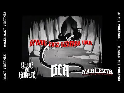 Blood For Betrayal / DCA / Harlekin - Spring 2022 German Tour