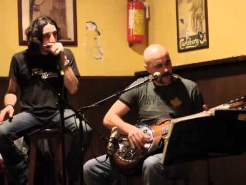 Ale Ponti & Giulio Brouzet - Pistol Slapper Blues (live @ Honky Tonky, Seregno, 8/5/2013)