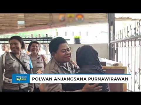 POLWAN POLRESTA JAYAPURA KOTA KUNJUNGI PURNAWIRAWAN