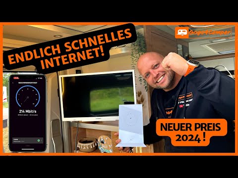 🚀schnelles Internet im Wohnwagen / Wohnmobil mit dem mobilen Internet von Starlink [besser als LTE]
