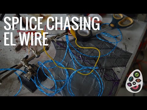 How to Splice Chasing EL Wire