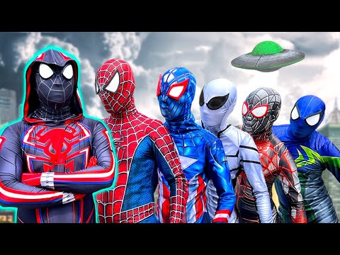 SPIDER-MAN World Story || New Black is ALIEN SUPERHERO ??? ( Comedy Action Video ) By Follow Me