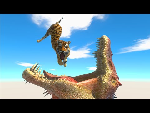 DEADLY JUMP INTO THE MOUTH | Animal Revolt Battle Simulator