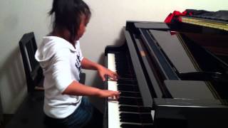 Sora plays Chopin Impromptu In A Flat, Op. 29 (11 year old )