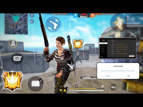 Best Setting⚙️⚡ Sensitivity + DPI ❤️ | Infinix Zero 8i (free fire highlight)