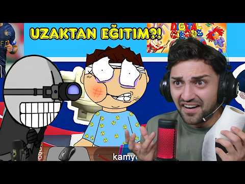 BEING CAUGHT BY A TEACHER IN DISTANCE EDUCATION! (DS ENIMATION)