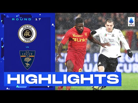 Spezia-Lecce 0-0 | A goalless draw at the Picco Stadium: Goal & Highlights | Serie A 2022/23