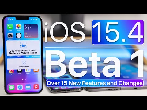 iOS 15.4 Beta 1 is Out! - What's New?