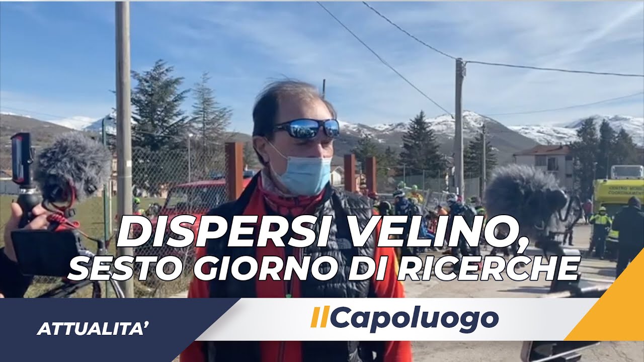 Dispersi Monte Velino, il rapporto sul quinto giorno di ricerche