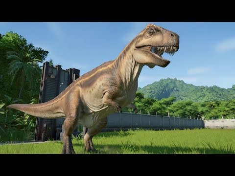 Acrocanthosaurus VS Acrocanthosaurus All Skins New Animation - Jurassic World Evolution