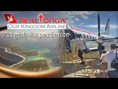 Experiência de voo RealTonga | Ha'apai para Vava'u | Reino de Tonga