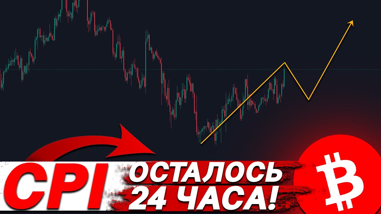 ❗️ВАЖНО, БИТКОИН: 24 ЧАСА ДО РОСТА?