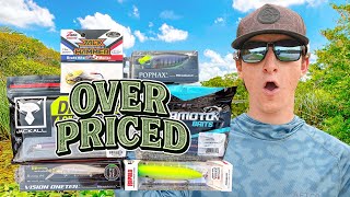 I Bought The MOST Overpriced Fishing Lures - Worth The Money?