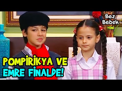 Pompirikya ve Emre Yarışmada Finale Kaldı! - Bez Bebek Eğlenceli Videolar