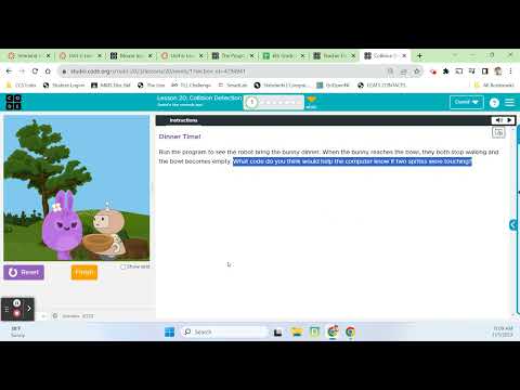 CS Discoveries Unit 3: Lesson 20 - Collision Detection (25 - 26)