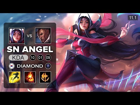 SN Angel Irelia Mid vs Lucian - KR Diamond Patch 11.1