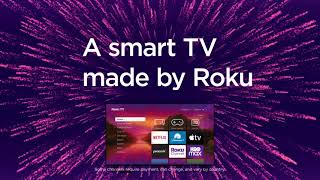 Introducing the first-ever smart TV made by Roku