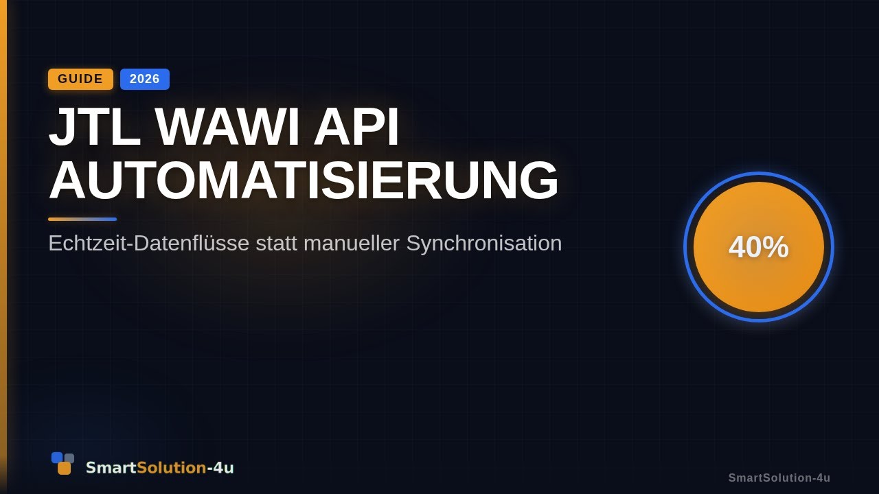 JTL Wawi API Automatisierung [2026]: 50.000 Artikel Echtzeit
