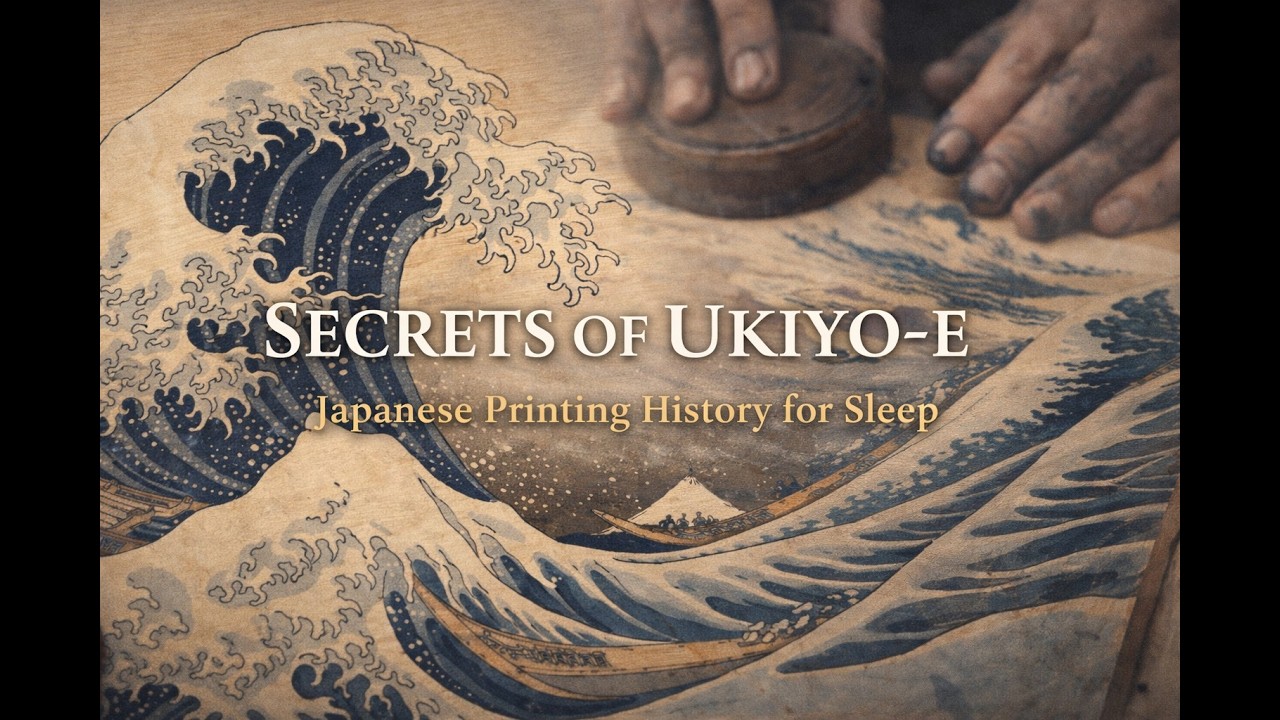 The Art of Japanese Woodblock Printing | Ukiyo-e History for Sleep