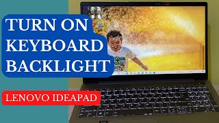 How To Turn On / Turn Off Keyboard Backlight On Lenovo Ideapad Slim 3 Laptop 2023 (Easy)