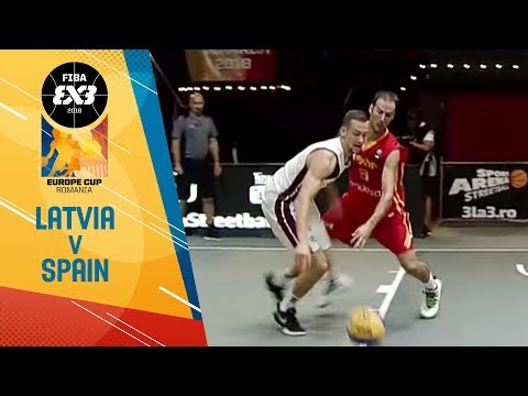 Latvia v Spain - Full Game - FIBA 3x3 Europe Cup 2018