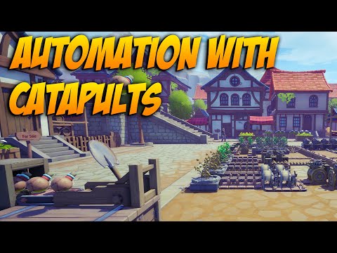 Automate The PERFECT Shop With CATAPULTS in Alchemy Factory