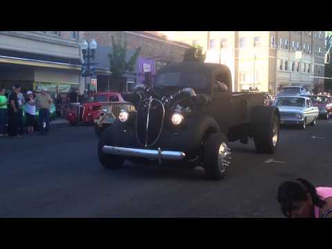 Supercharged Twin Turbo Two Stroke Diesel Truck