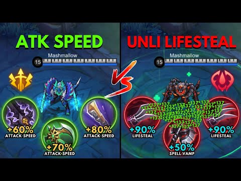 Thamuz Attack Speed Build vs Thamuz Unlimited Lifesteal Build