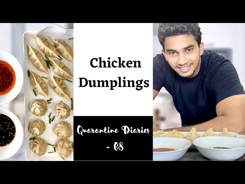 Tasty Steamed Chicken Dumplings/ Momos at home | Dumplings |  Wild Cookbook