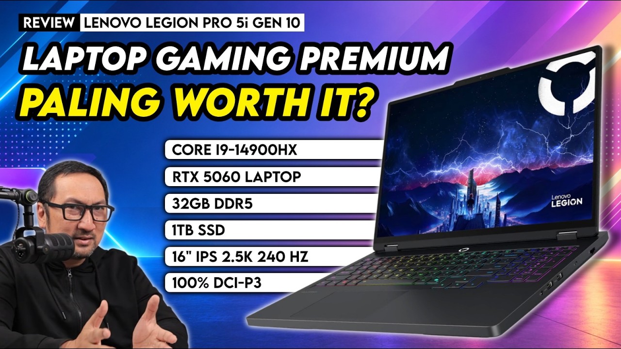 Laptop Gaming Premium dengan RAM 32 GB Paling Worth It? Review Lenovo Legion Pro 5i Gen 10