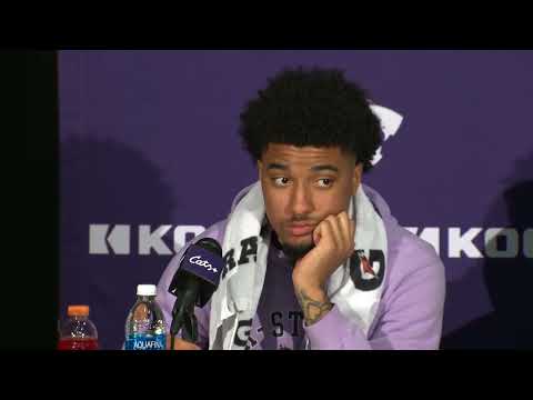 K-State Men's Basketball | Athletes Press Conference vs BYU