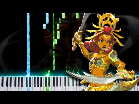 The Legend of Zelda: Tears of the Kingdom - Riju's Theme: Piano Tutorial