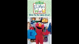 Elmos World: Head To Toe With Elmo (2003 VHS)