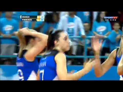 Lindo ataque de meio da Fê Isis