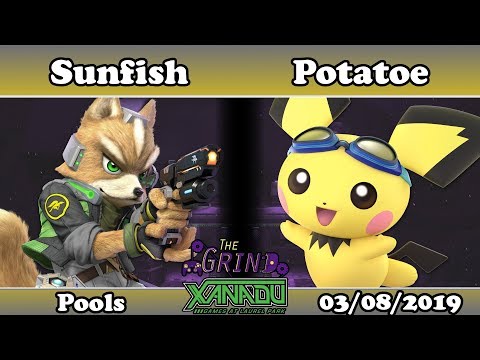 The Grind 67 Sunfish (Fox) vs Potatoe (Pichu) Pools